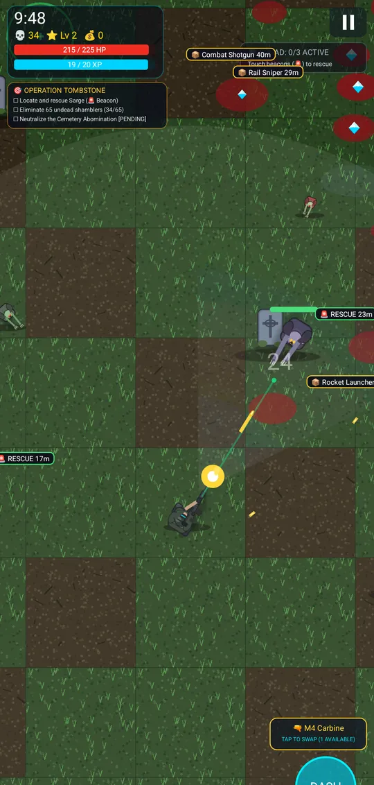 Dead Tide screenshot: Rescue your squad