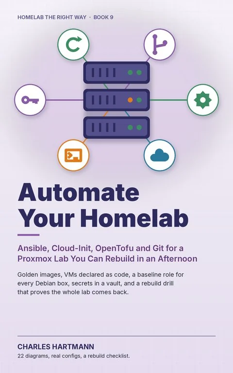 Cover of Automate Your Homelab
