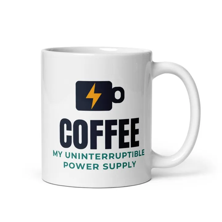 Coffee: My Uninterruptible Power Supply Mug