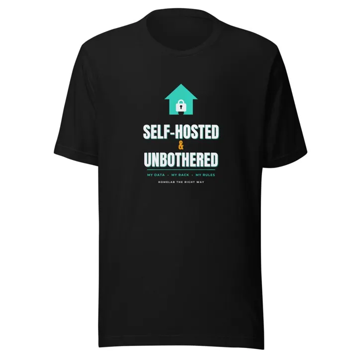 Self-Hosted & Unbothered Tee