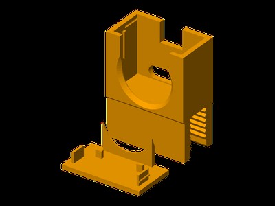 The sliced plate as OctoPrint shows it: body and lid side by side