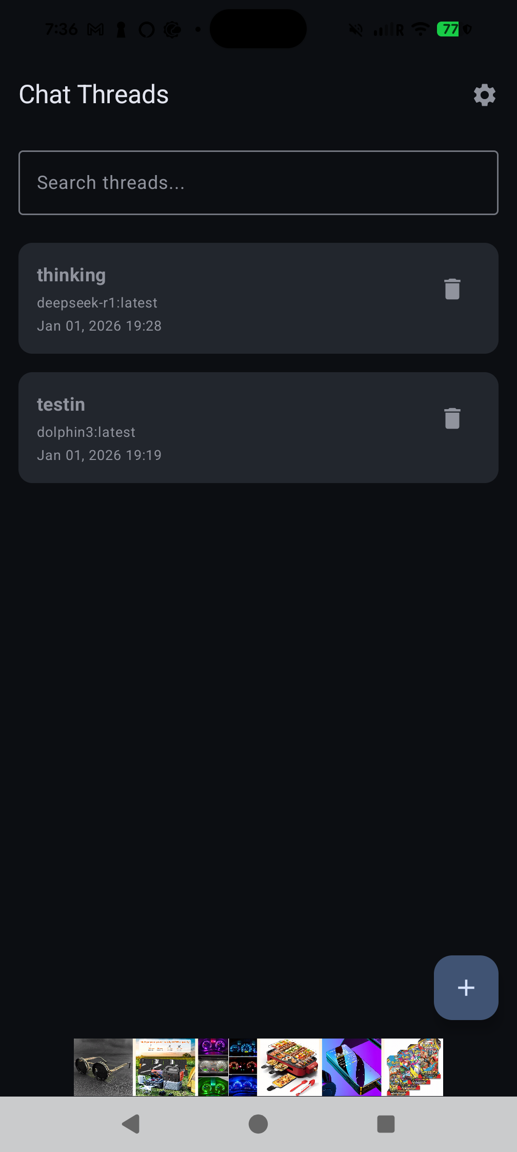 Chat Threads