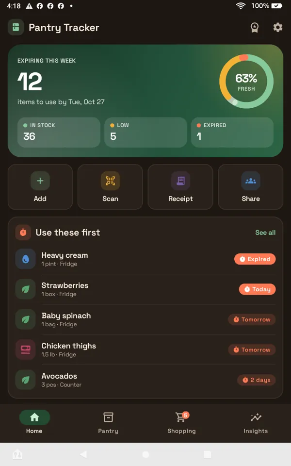 Dark mode