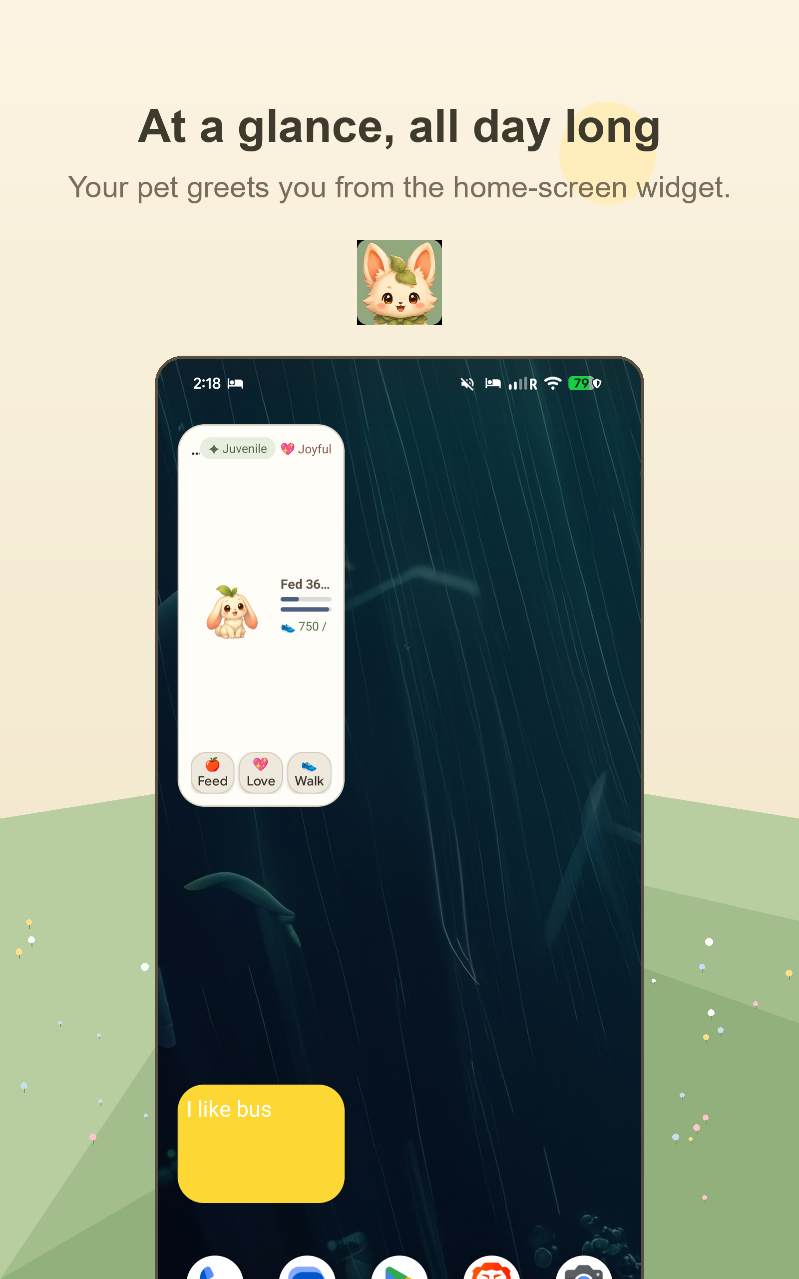 Pocket Kin on tablet