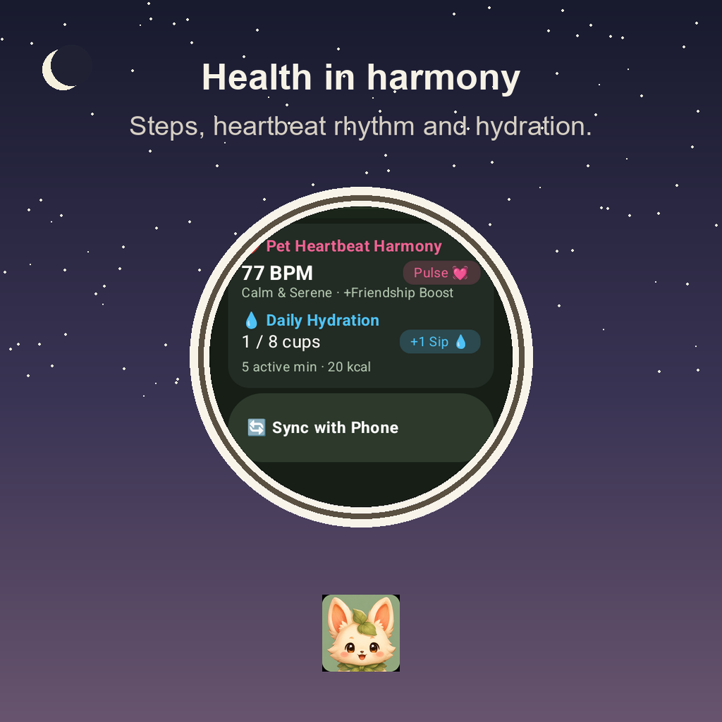 Wear OS health dashboard