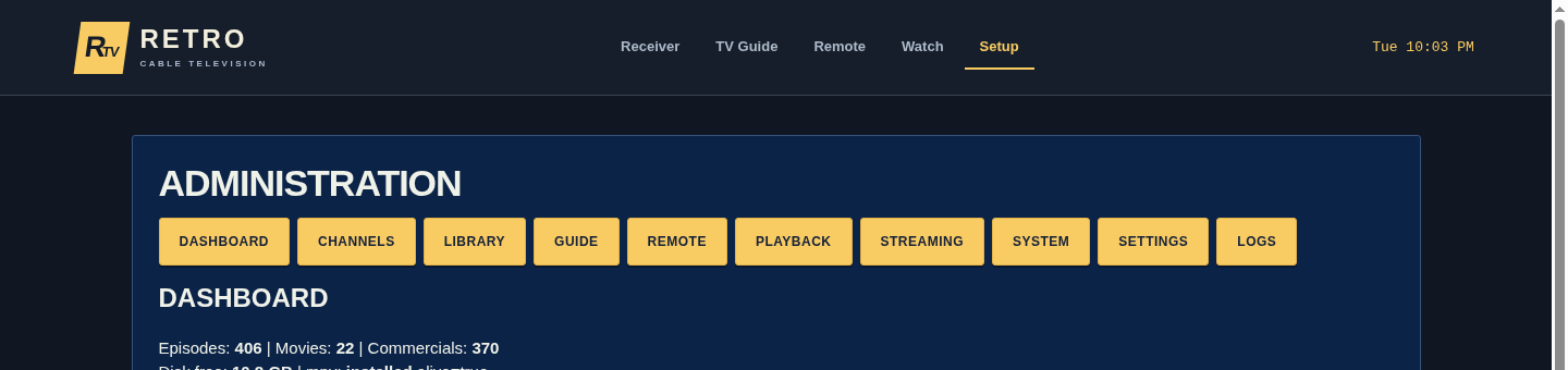Admin Panel