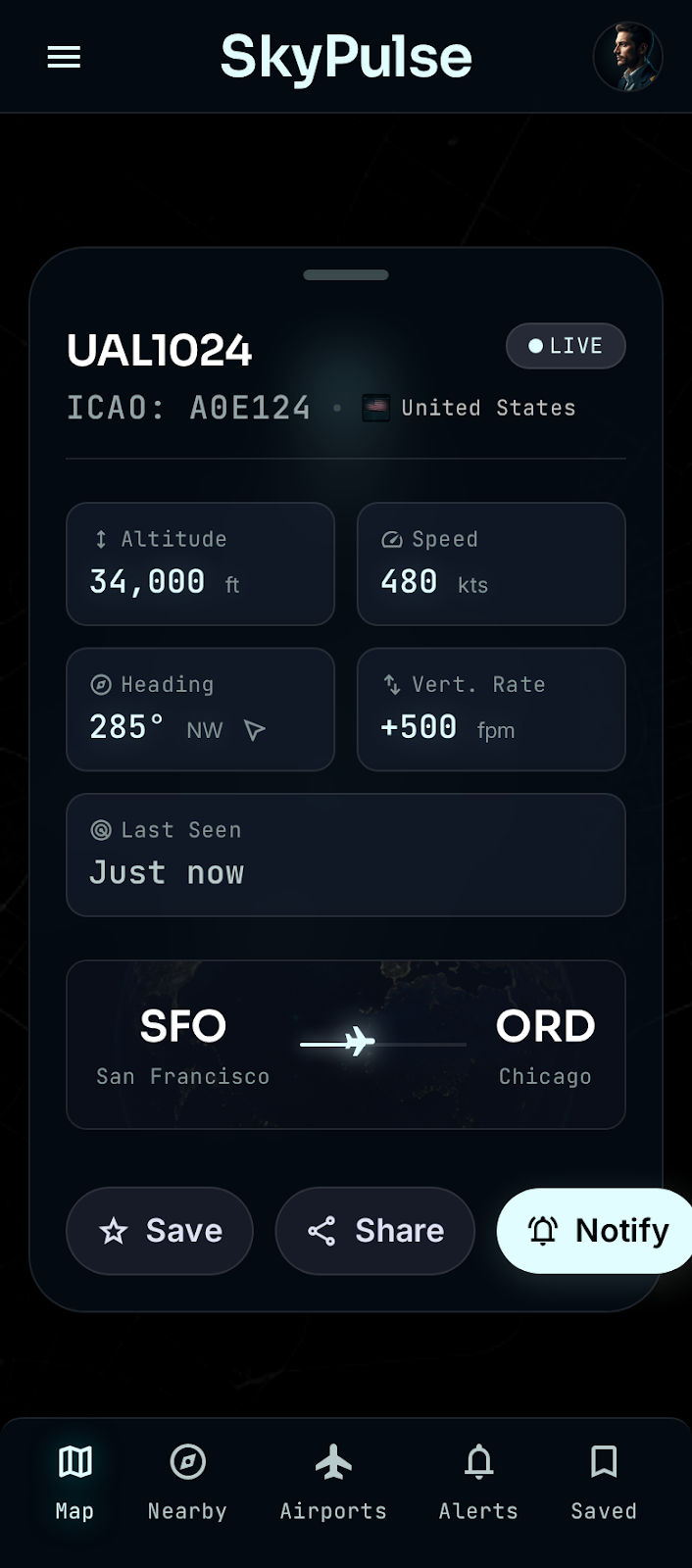 Aircraft detail