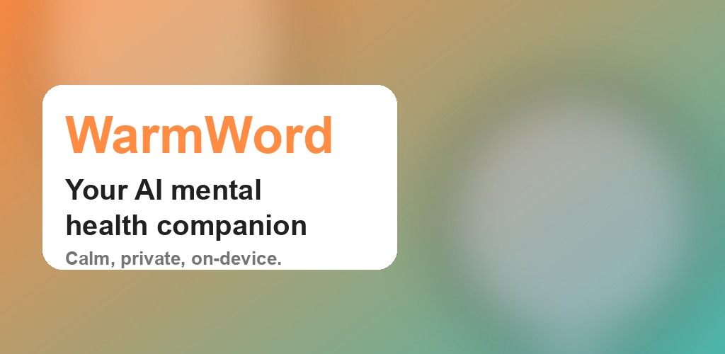 WarmWord feature graphic